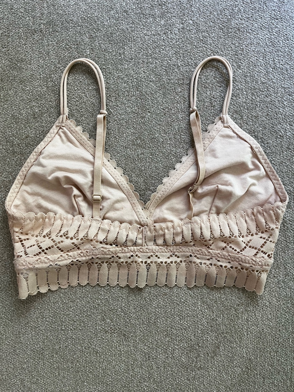 Anemone Cream Crochet Lace Bralette - Picture 6 of 12